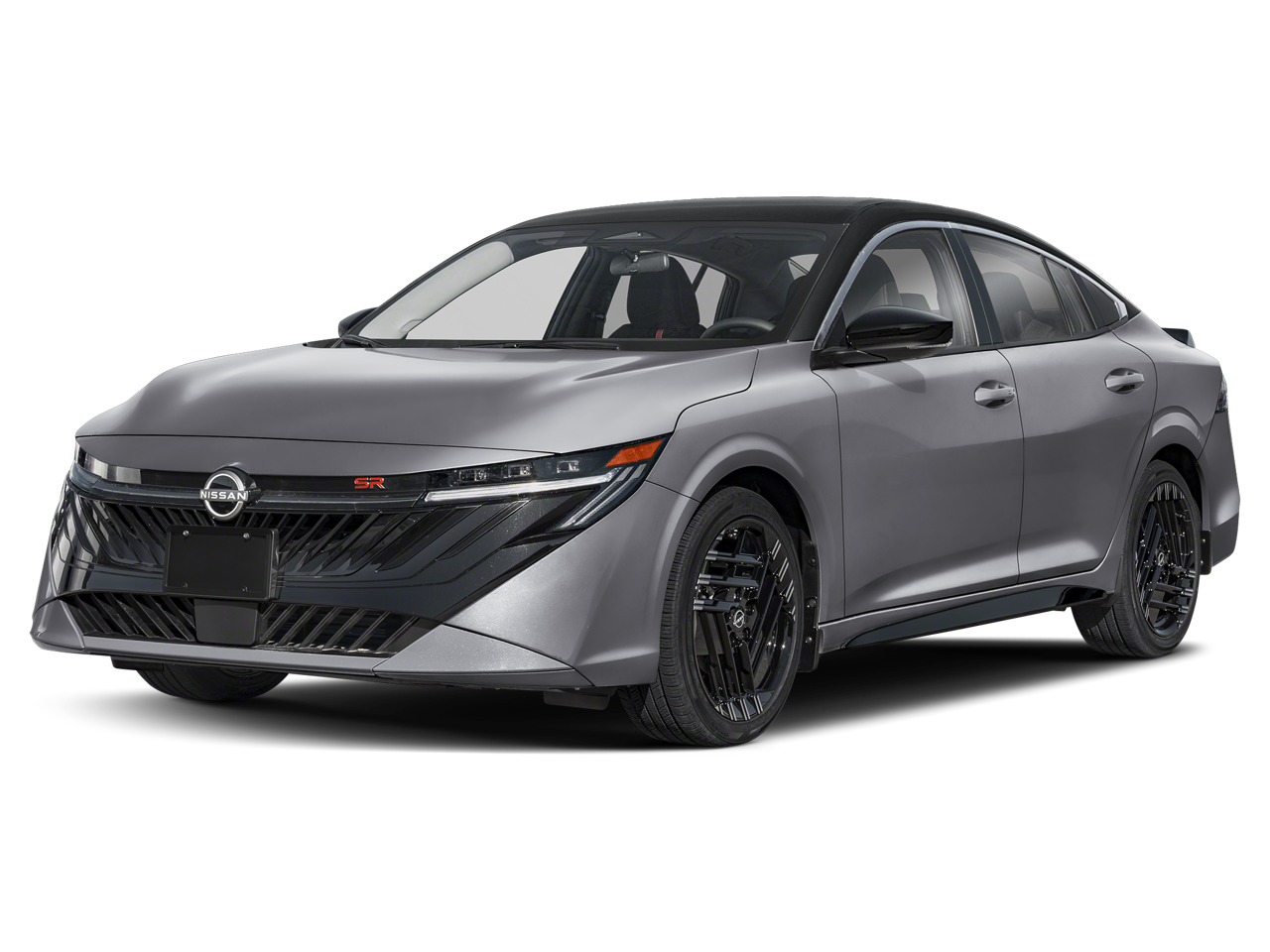 2026 Nissan Sentra SR in 2T Gry Blk — front three-quarter view